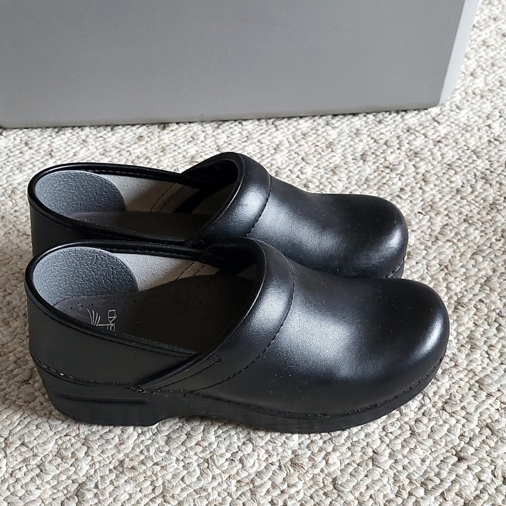 Dansko Black Clogs